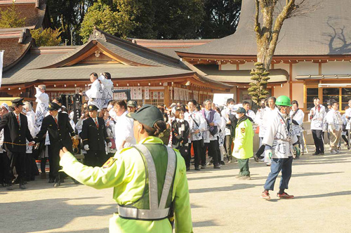 大鏡餅奉納